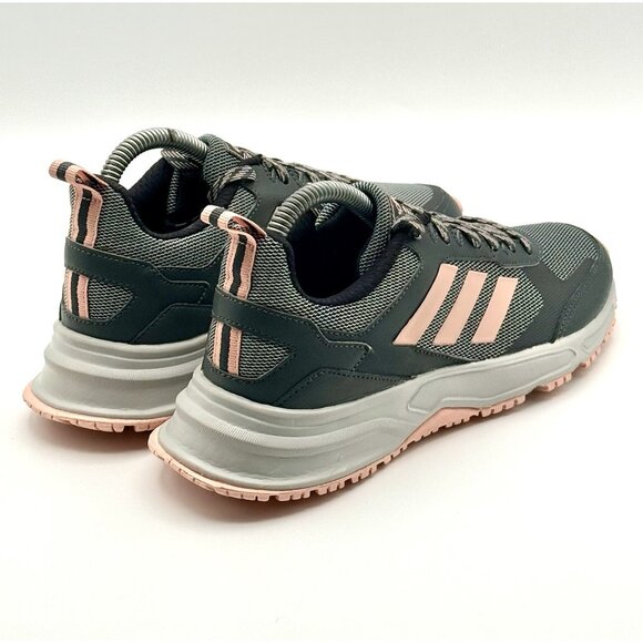 adidas Women's Rockadia Trail 3 Cloadfoam Gray Running Shoes Size 6.5 - Picture 4 of 8